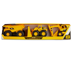 Cat Mini Crew Worker Fw 7" 3Pk