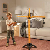 CAT Jumbo Power Crane Set Remote Controlled Construction Toy for Kids