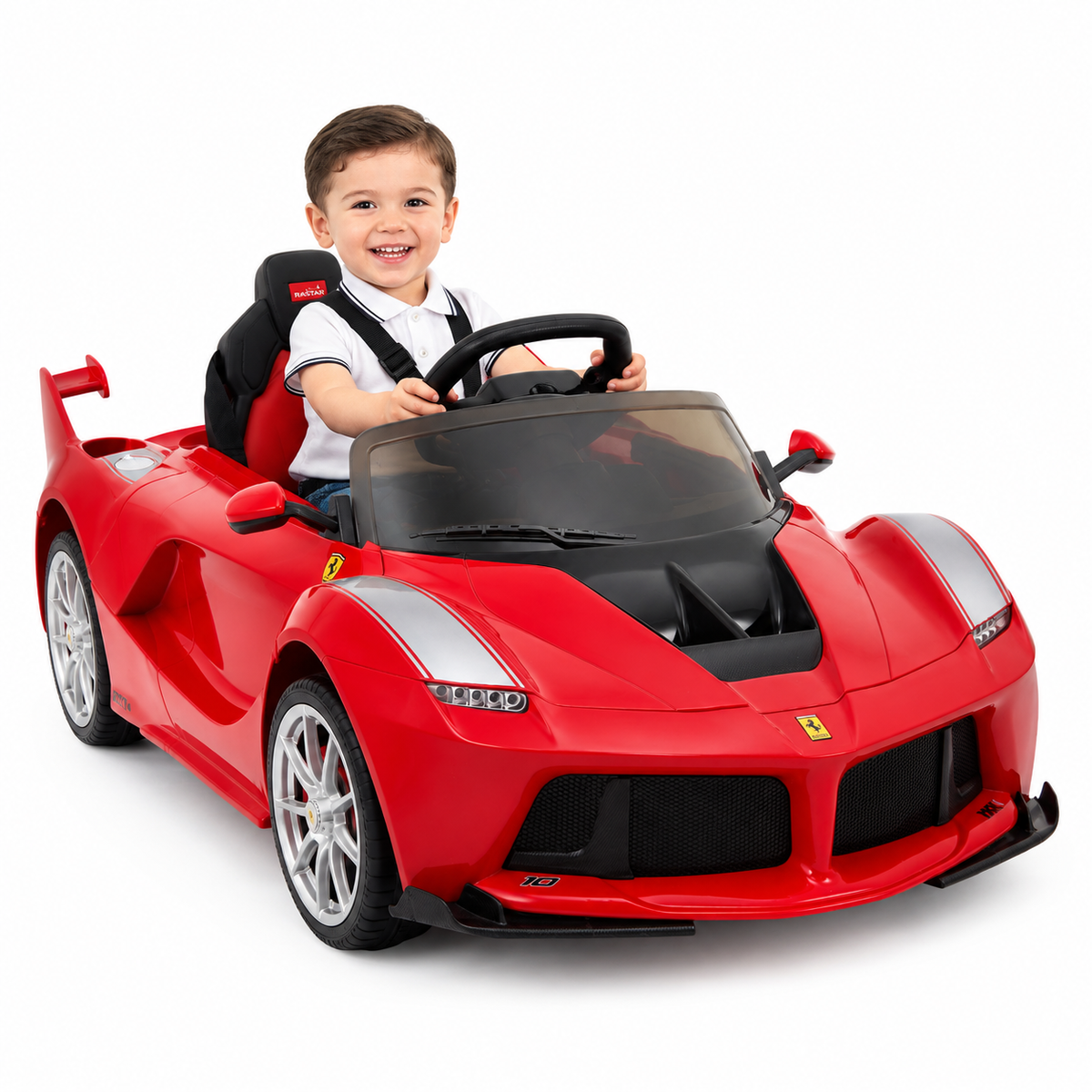 Power Wheelz  RC Scuderia Ferrari 12V Electric Ride-On