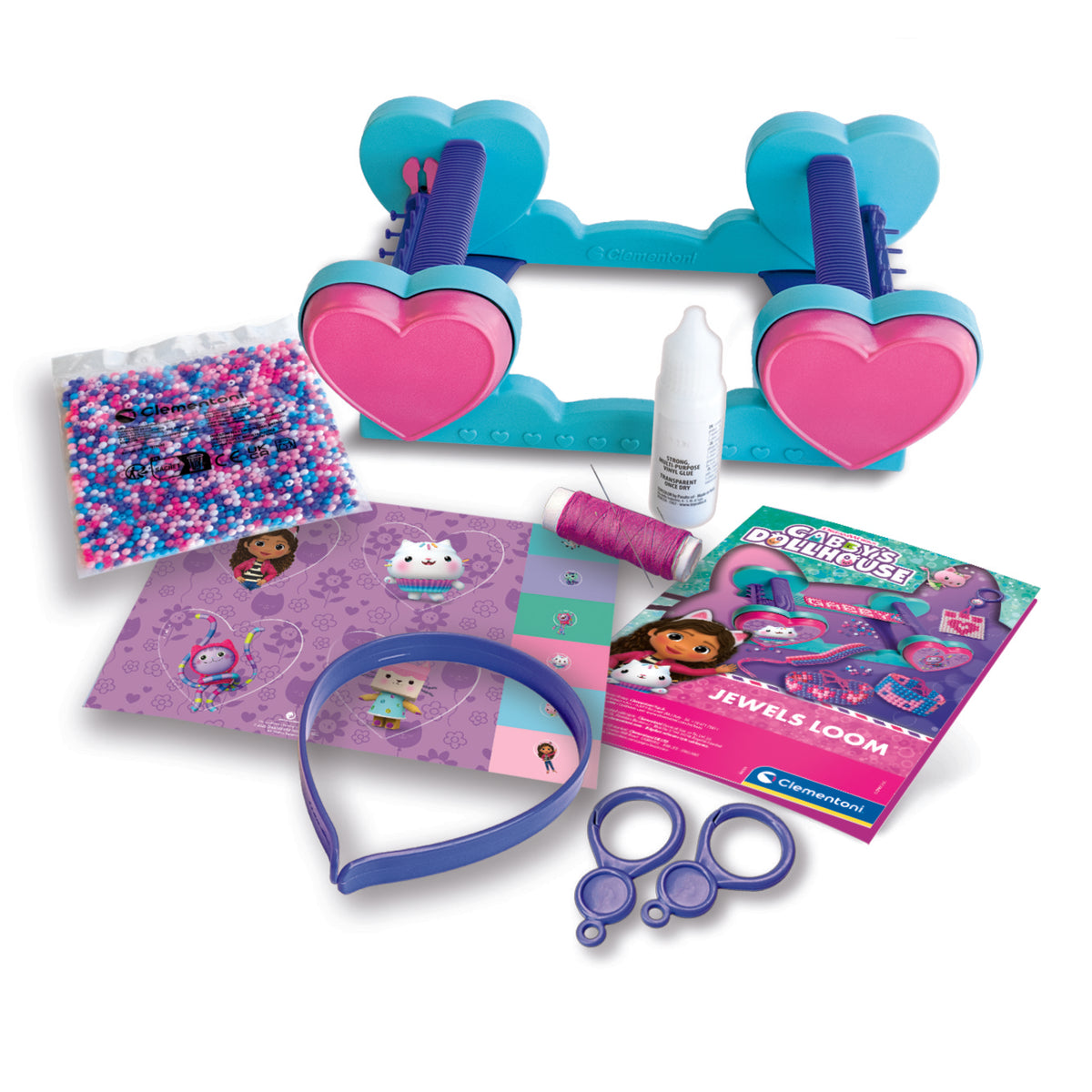 Clementoni Idea Gabby's Dollhouse Loom Craft Kit