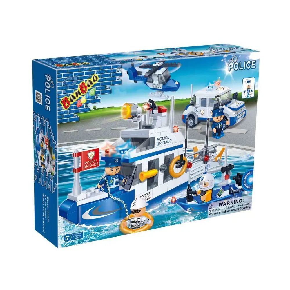 Banbao Police Series 418 Pieces 8342