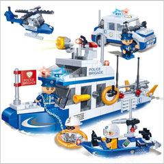 Banbao Police Series 418 Pieces 8342