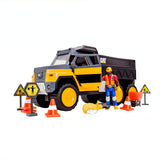 CAT Workforce Hauler Playset Construction Truck with Figure & Tools