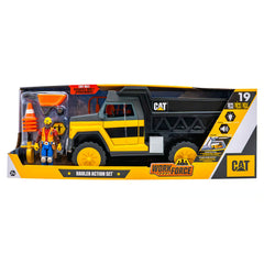 CAT Workforce Hauler Playset Construction Truck with Figure & Tools