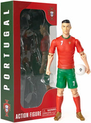 Sockers Cristiano Ronaldo 20cm Football Action Figure for Kids & Collectors