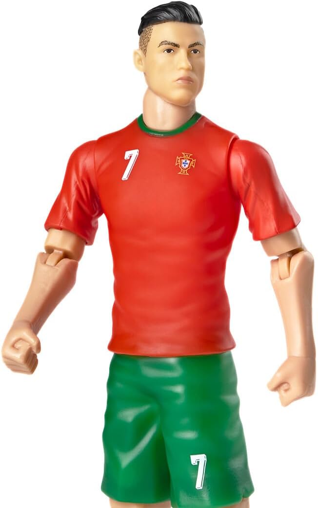 Sockers Cristiano Ronaldo 20cm Football Action Figure for Kids & Collectors