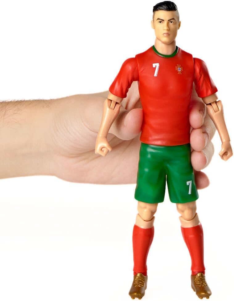 Sockers Cristiano Ronaldo 20cm Football Action Figure for Kids & Collectors