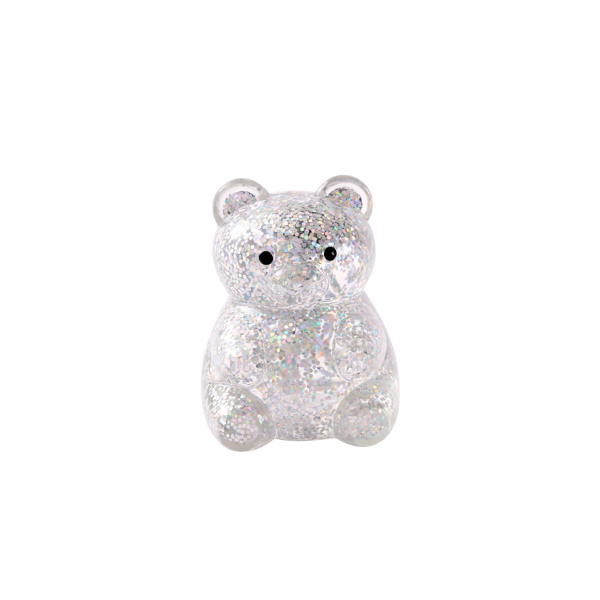 J'adore Squeezy Bear Sensory Squishy Toy Assorted Colours (1 Piece, Random Selection)