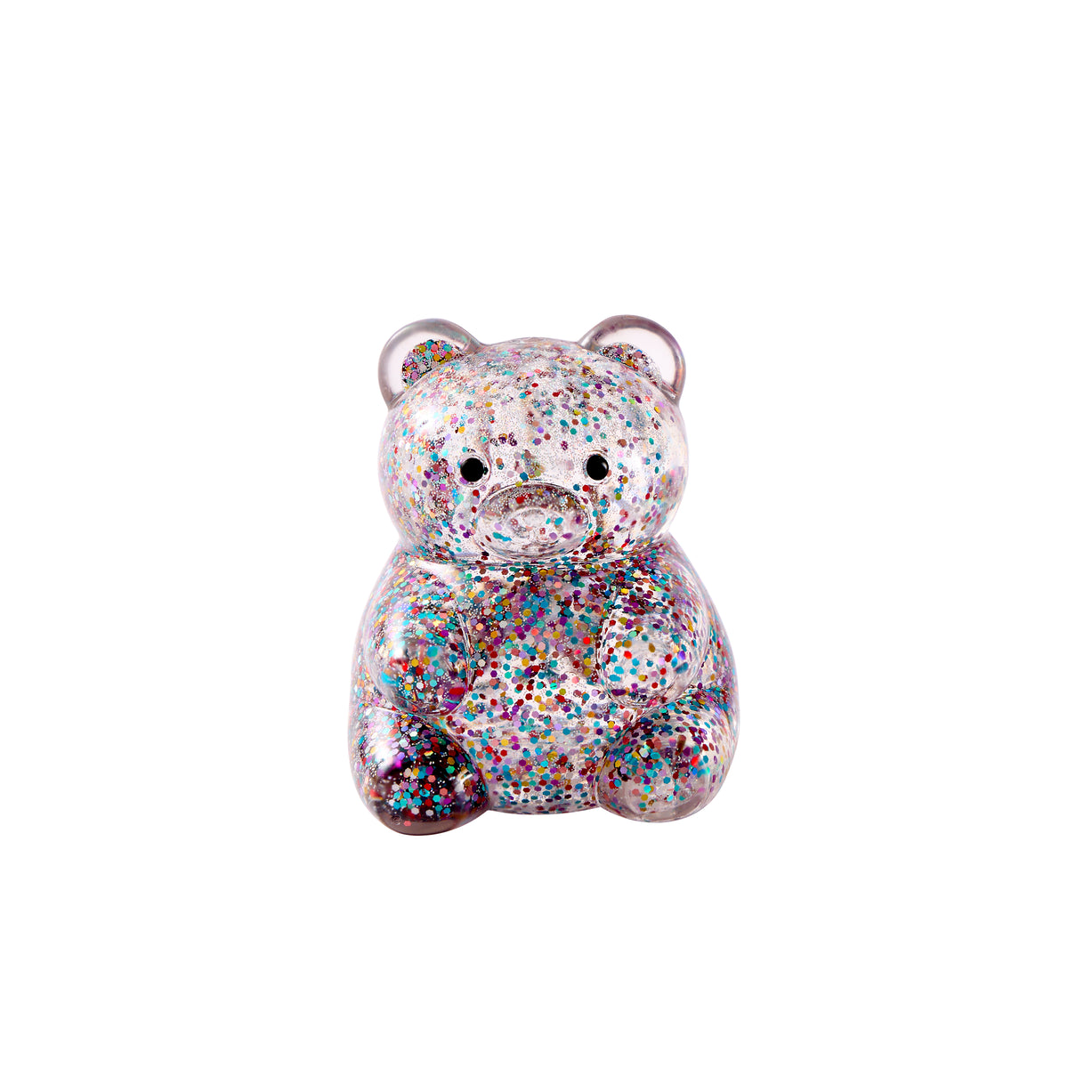 J'adore Squeezy Bear Sensory Squishy Toy Assorted Colours (1 Piece, Random Selection)
