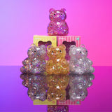 J'adore Squeezy Bear Sensory Squishy Toy Assorted Colours (1 Piece, Random Selection)