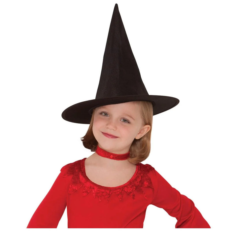 Amscan Classic Black Witch Hat  Halloween Witch Costume Accessory for Fancy Dress & Parties
