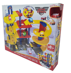 Motor Town Pre-School Mega Garage Playset with 4 Levels, Lift & Car