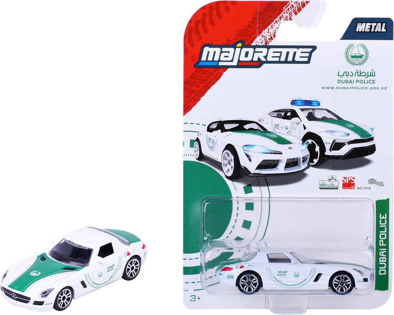 Majorette Dubai Police Die-cast Single Pack Mercedes SLS
