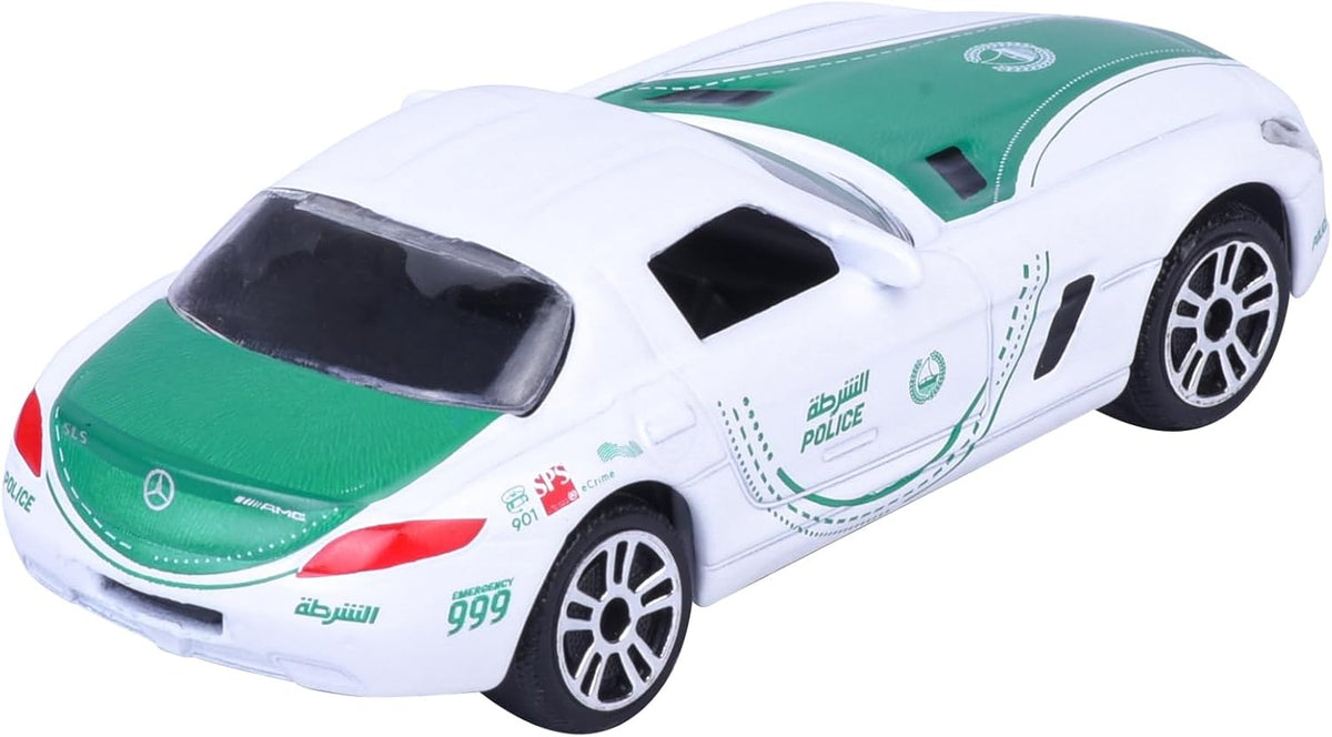 Majorette Dubai Police Die-cast Single Pack Mercedes SLS
