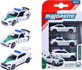 Majorette Dubai Police Die-cast Mercdes 3 Pack 1:64