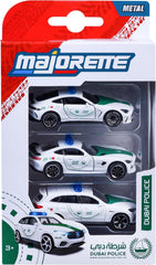 Majorette Dubai Police Die-cast Mercdes 3 Pack 1:64