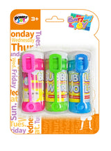 Power Joy Everyday Bubble 3-Piece Set for Kids - Outdoor Bubble Play Toy