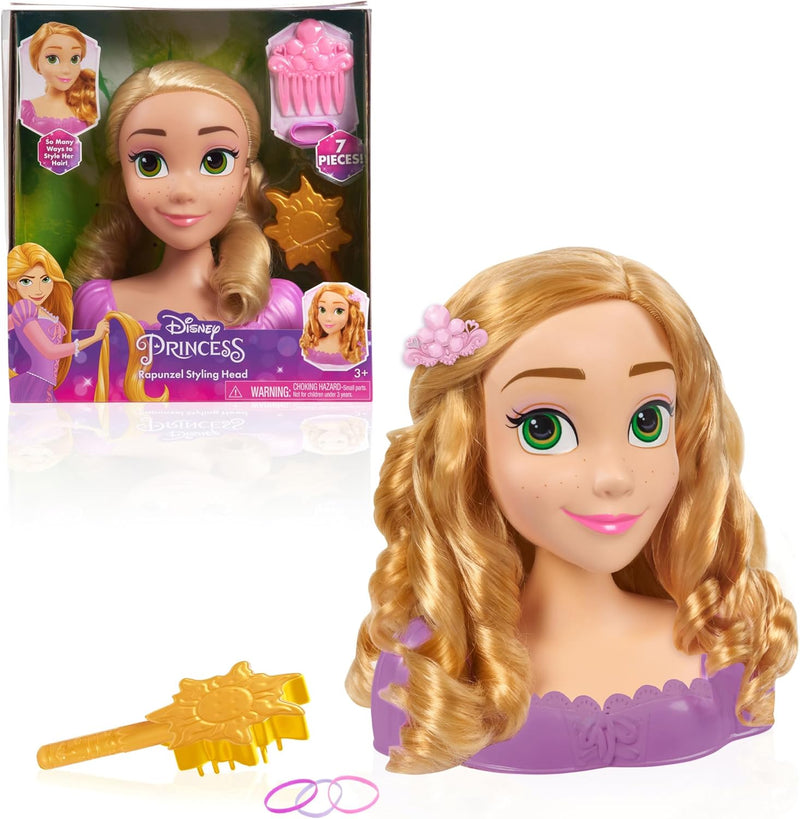 Disney Princess Small Styling Heads Rapunzel