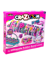 Cra-Z-Loom Ultimate Rubber Band Loom - Mermaid & Unicorn Bracelet Craft Kit for Kids