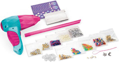 Shimmer N Sparkle Gem Air Styler - Hair Styling & Gem Decorating Kit for Kids