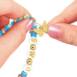 Shimmer â€˜n Sparkle Sparkling A-Z Fashion Bracelet Making Kit with Alphabet Beads for Kids