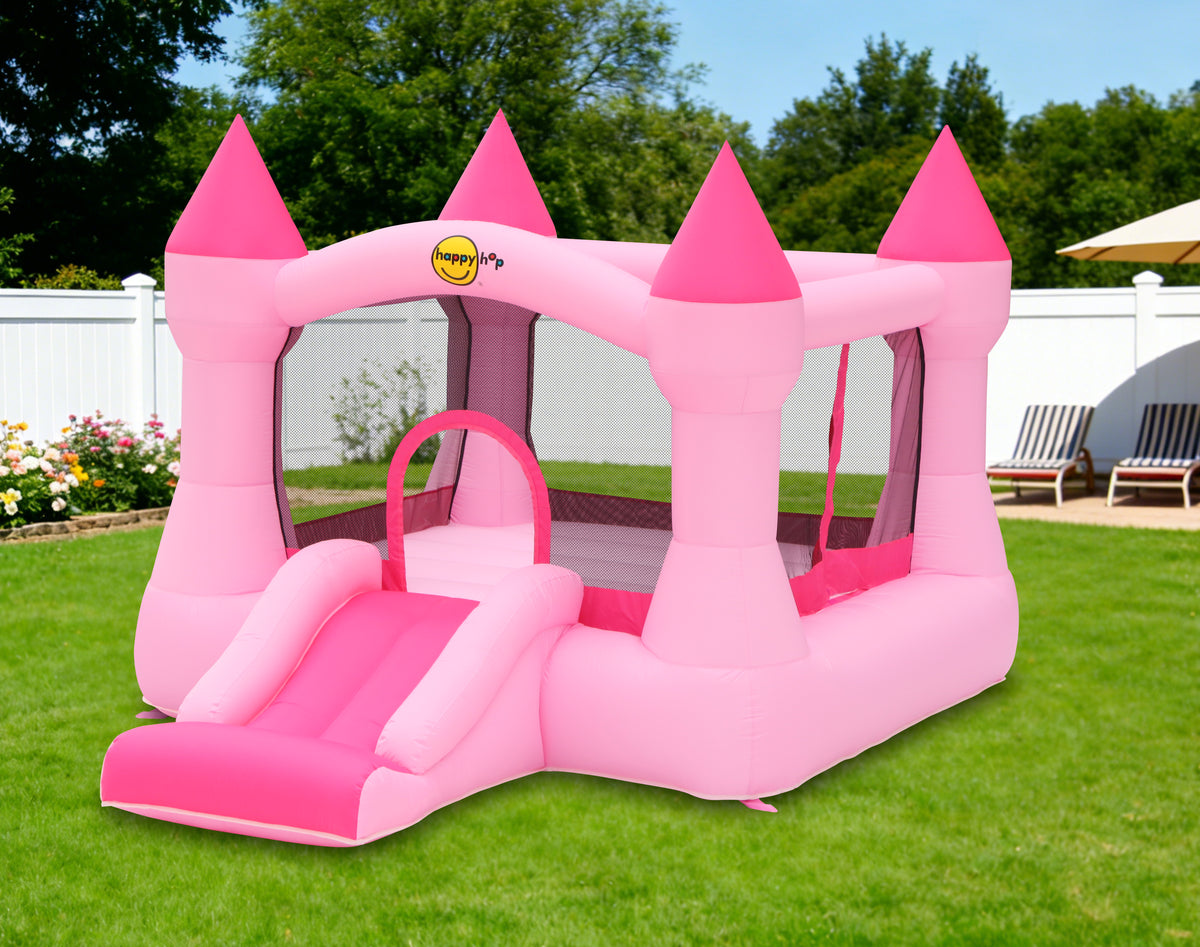 Happy Hop Castle Bounce House with Slide 365 x 265 x 215 cm