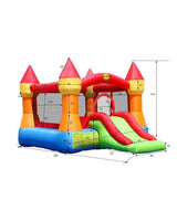 Happy Hop Castle Bounce House with Slide - 500 x 400 x 300 cm
