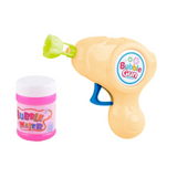 Power Joy Mini Bubble Gun Toy for Kids Assorted Colours & Designs, Random Selection