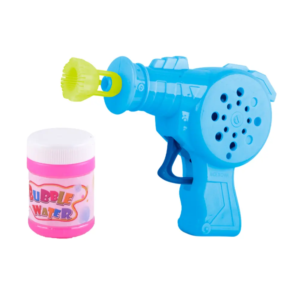 Power Joy Mini Bubble Gun Toy for Kids Assorted Colours & Designs, Random Selection