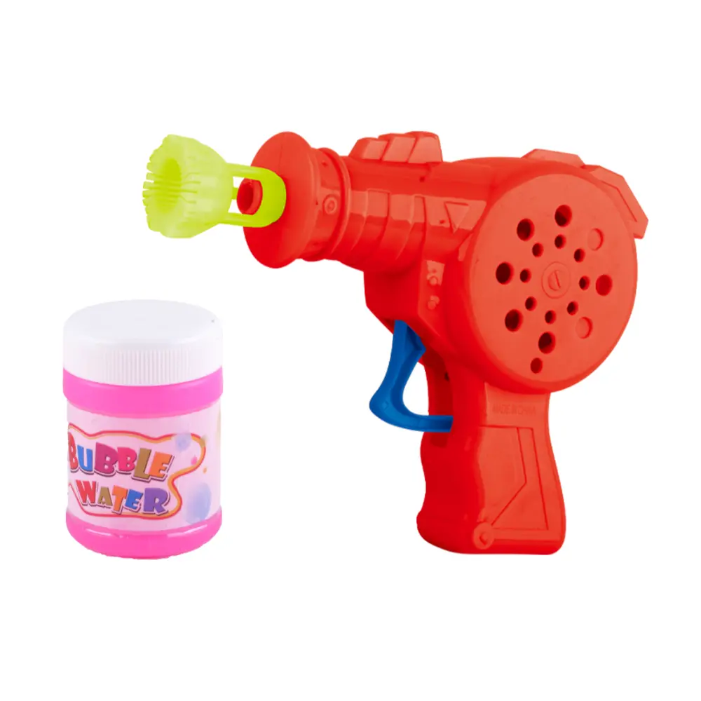 Power Joy Mini Bubble Gun Toy for Kids Assorted Colours & Designs, Random Selection