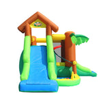 Happy Hop Forest Bounce House with 2 Slides & Ball Pit 400 x 285 x 230 cm