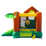 Happy Hop Forest Bounce House with 2 Slides & Ball Pit 400 x 285 x 230 cm