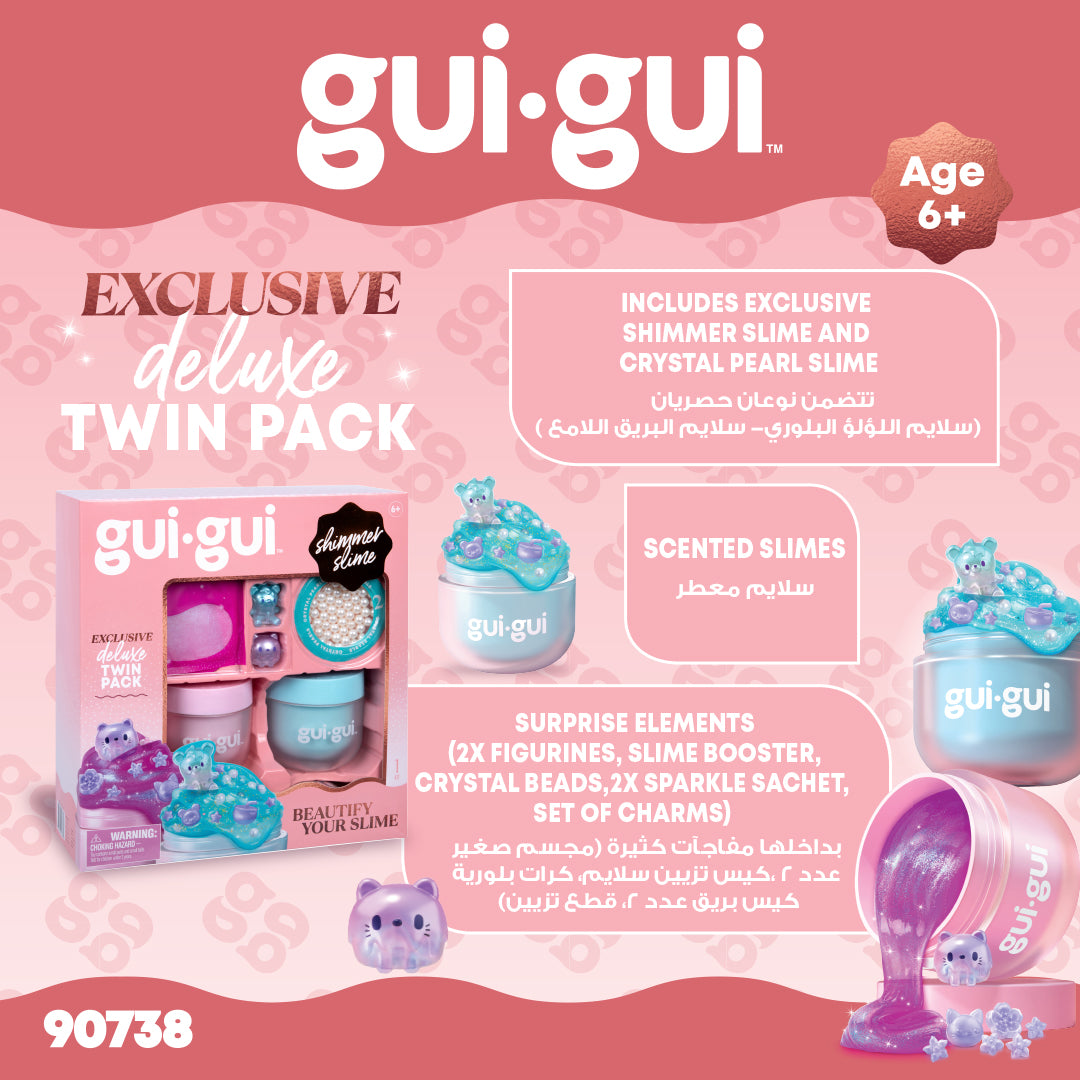 Slimetime Guigui Deluxe Twin Pack