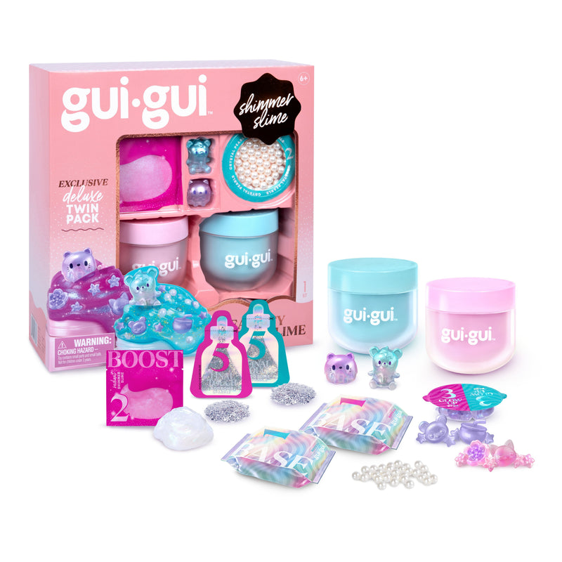 Gui Gui Deluxe Twin Pack Slime Kit for Kids 6+