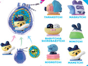Tamagotchi Original Clip-On Case with Mini Figure 1-piece Assorted Design - Sold per piece (Selection is random and subject to availability)
