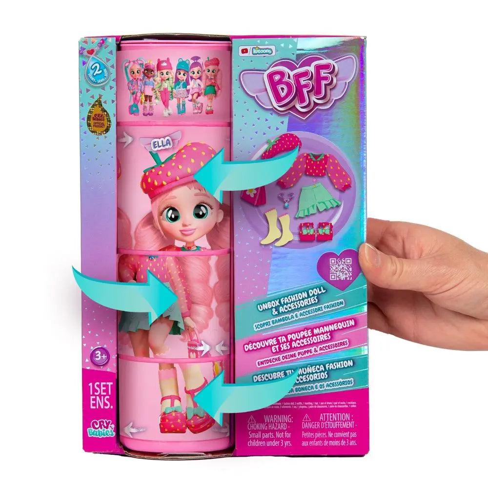CRY BABIES BFF DOLL ELLA 8INCH