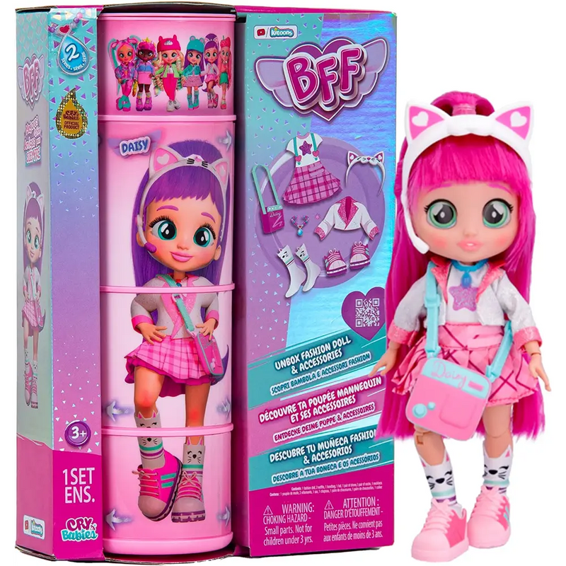 Cry Babies BFF Doll Daisy 8 Inch