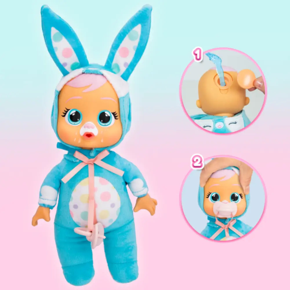 Cry Babies Bunnies Tiny Cuddles Baby Dolls Assortment