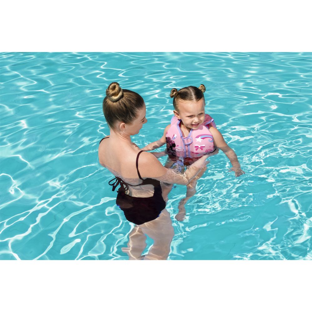 Bestway Minnie Mouse Kids Swim Vest Adjustable 51 cm S/M