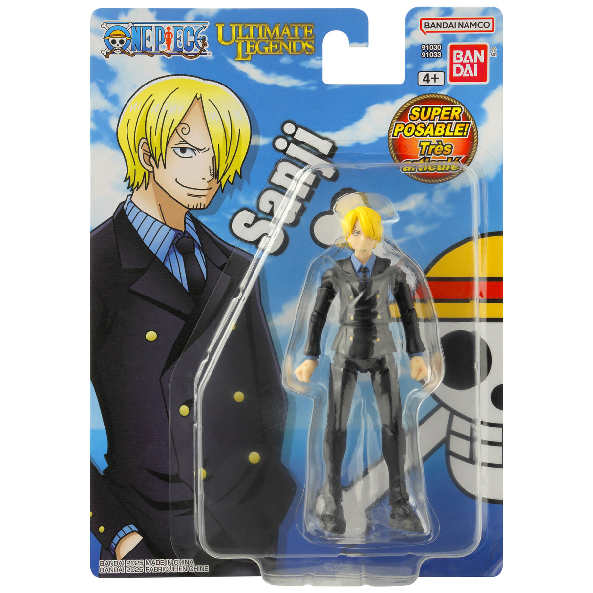 One Piece Ultimate Legends Sanji 5-Inch Action  Figure