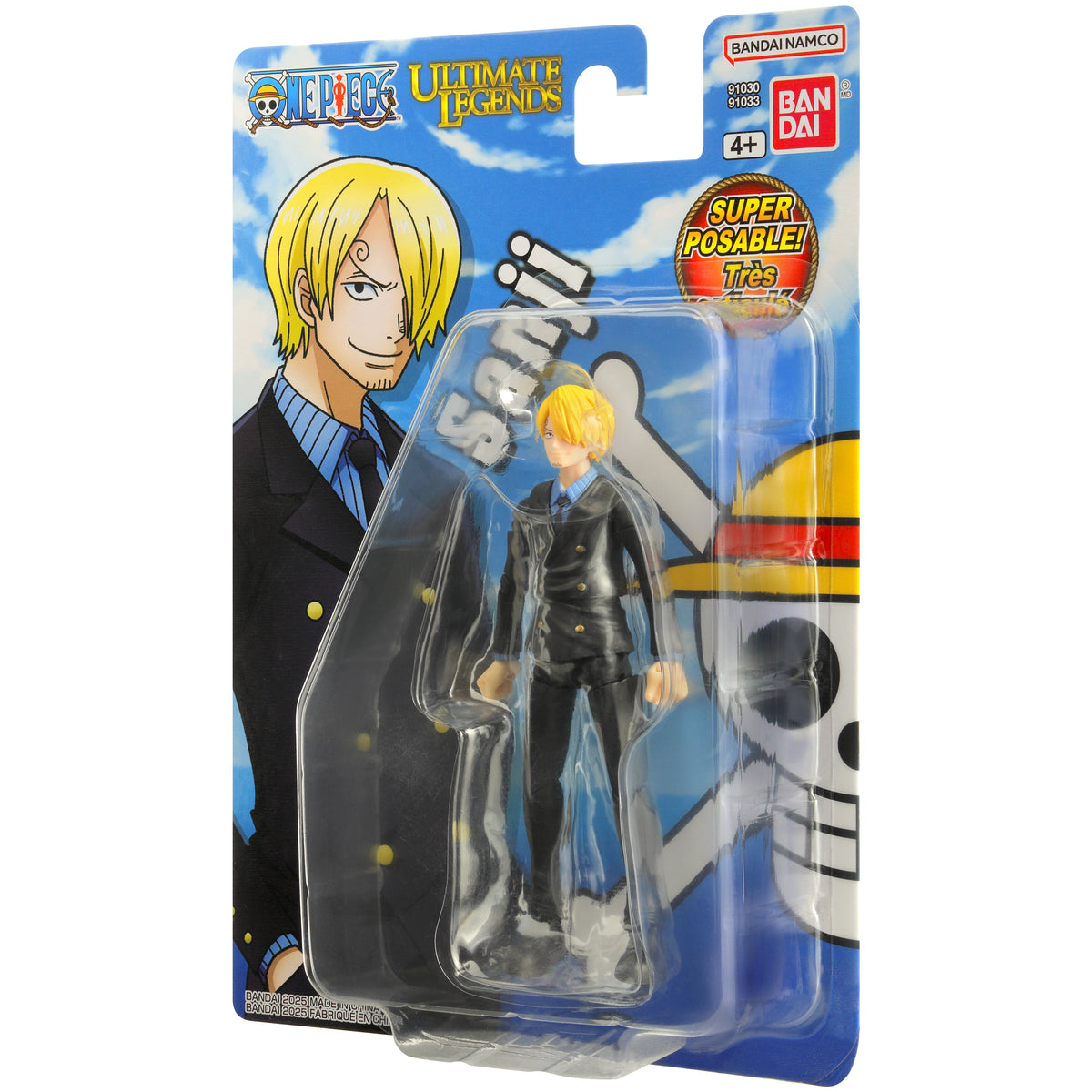 One Piece Ultimate Legends Sanji 5-Inch Action  Figure