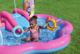 Bestway Disney Enchanted Palace Play Center Kids Inflatable Pool 221x193x140cm