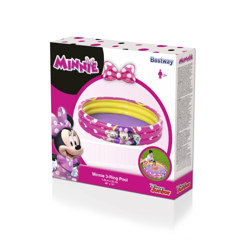 Bestway Minnie 3-Ring Pool 122x25cm
