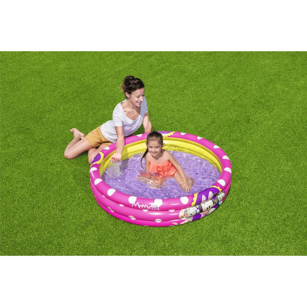 Bestway Minnie 3-Ring Pool 122x25cm