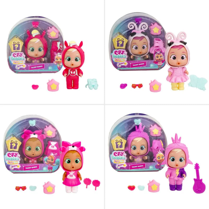 Cry Babies Stars Talent Baby Collectible Dolls Assortment - Sold per piece
