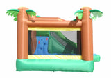 Happy Hop Jungle Climb & Slide Bounce House 390 x 330 x 270 cm