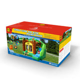Happy Hop Jungle Climb & Slide Bounce House 390 x 330 x 270 cm