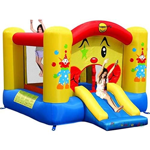 Happy Hop Clown Inflatable Bounce House with Slide for Kids 300 x 225 x 175 cm