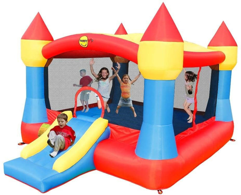 Happy Hop Super Large Castle Bounce House with Slide 500 x 400 x 300 cm