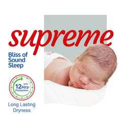 LuvLap Supreme Baby Diaper Pants Large (9–14 kg) – Ultra Absorbent, Soft & Leak Protection, 16 Pieces